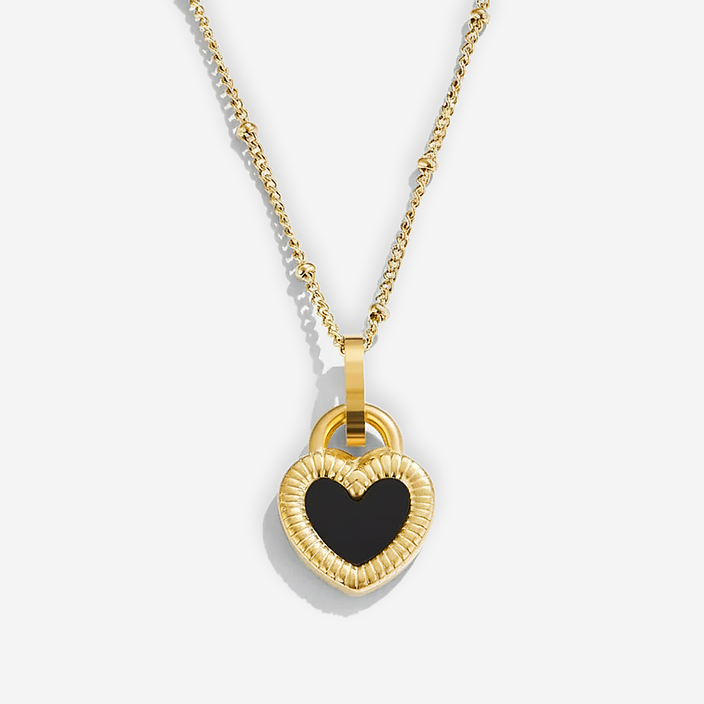 Reversible Heart Necklace