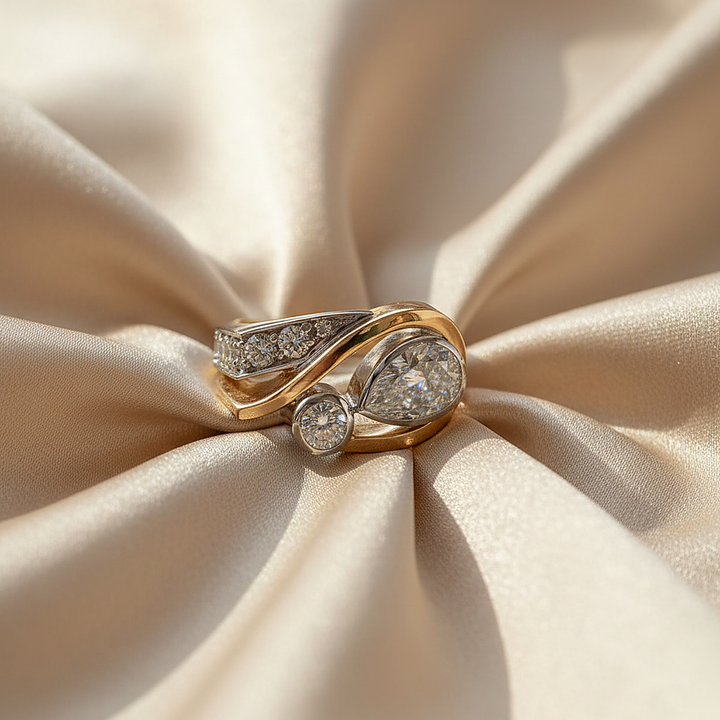 Xanthe-zirconia­ring