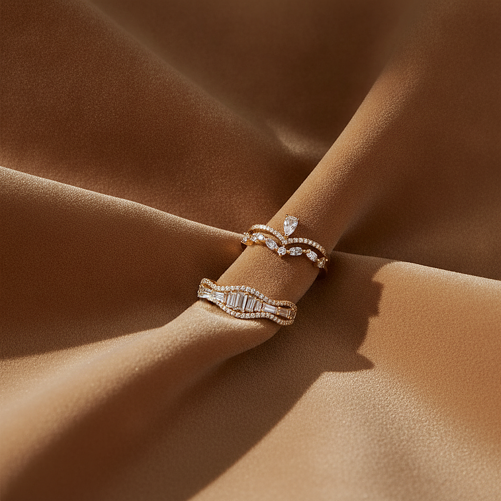 Amelie ring set styled