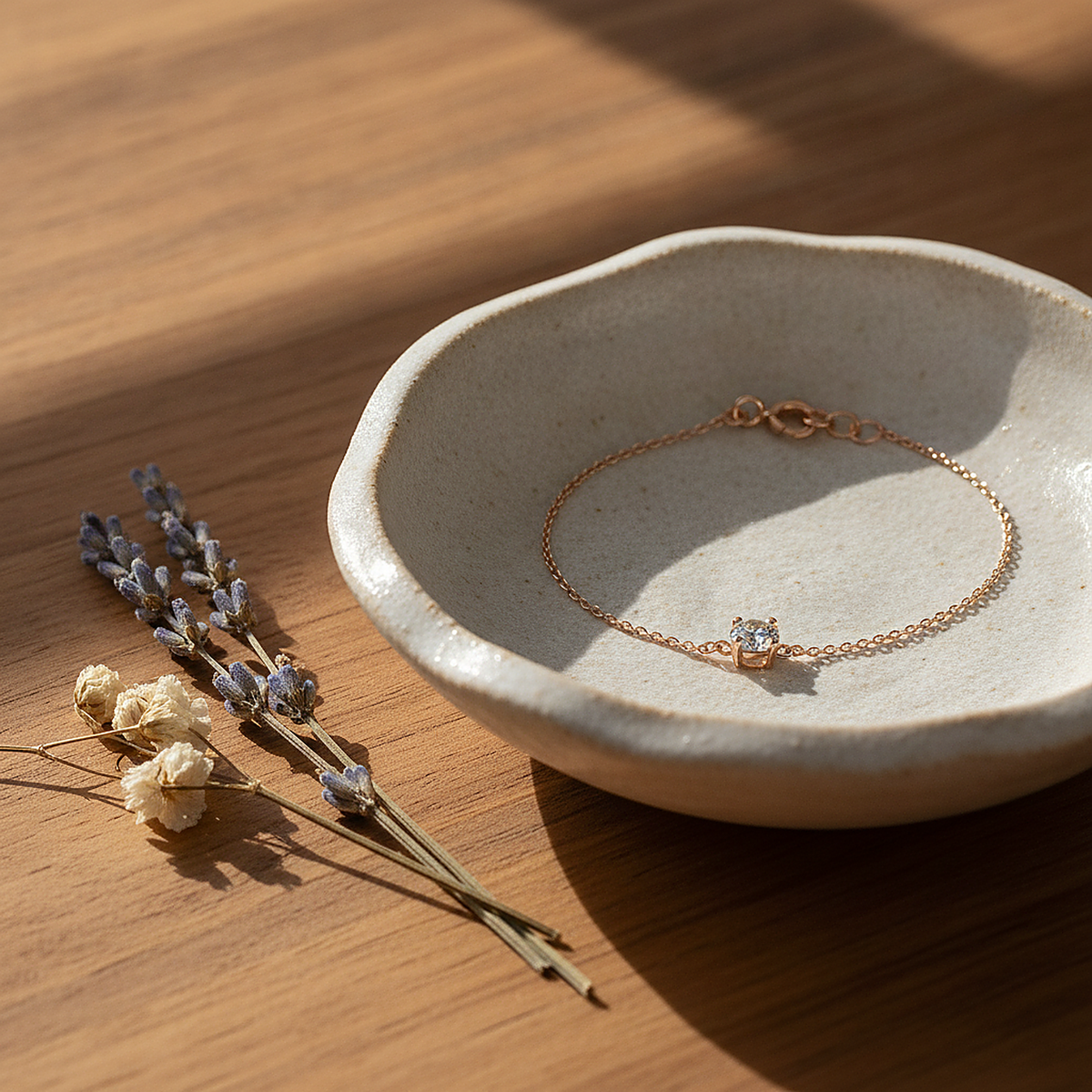 Bracelet Kaia en moissanite