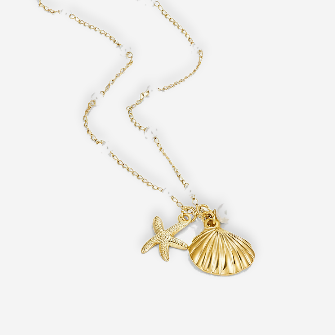 Marina Shell Charm Necklace