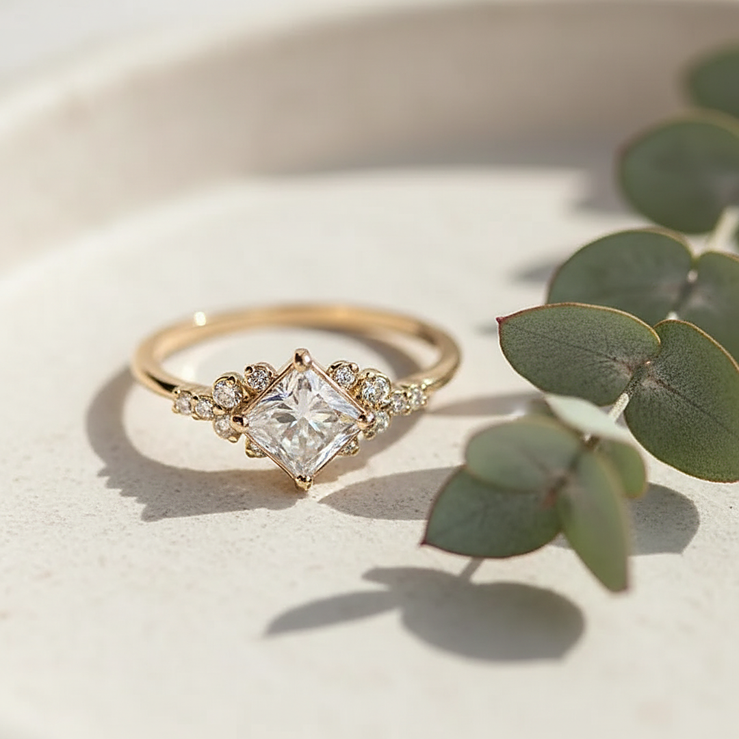 Delysia ring styled