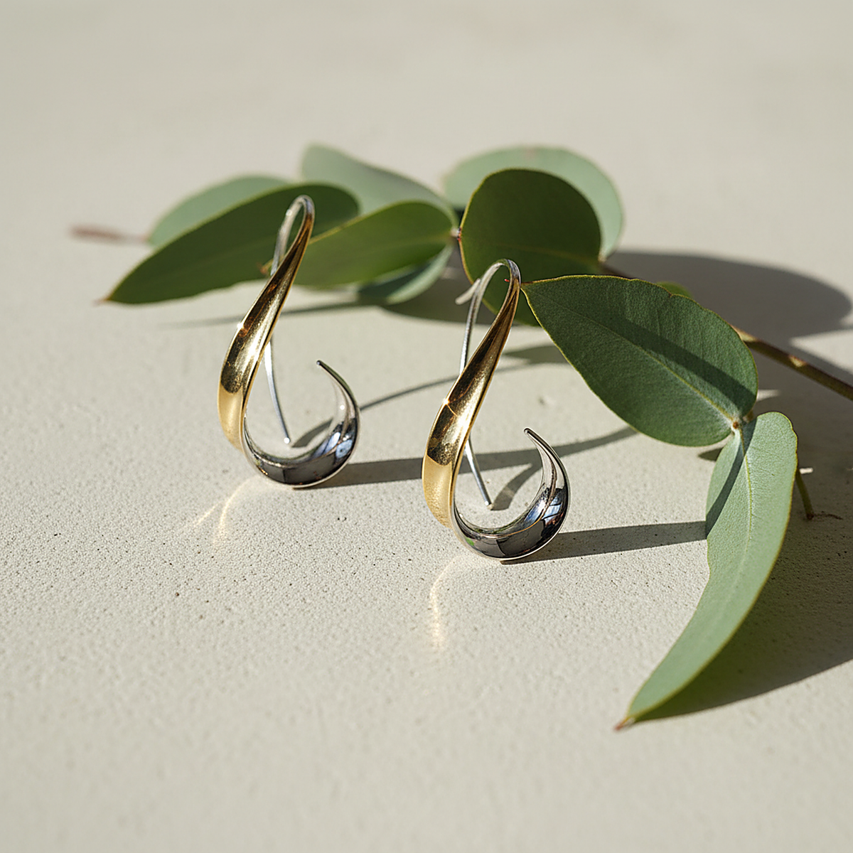 Boucles d’oreilles Romy dorées