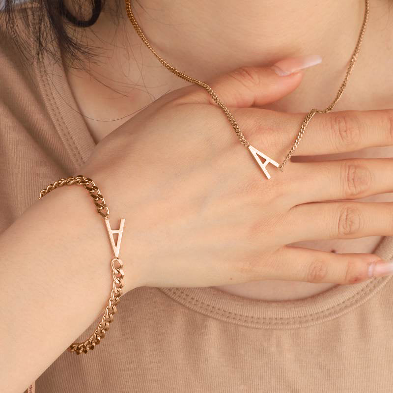 The Skinny Initial Bracelet