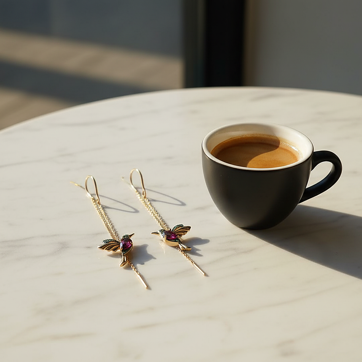 Boucles d’oreilles Ysolde en zircone