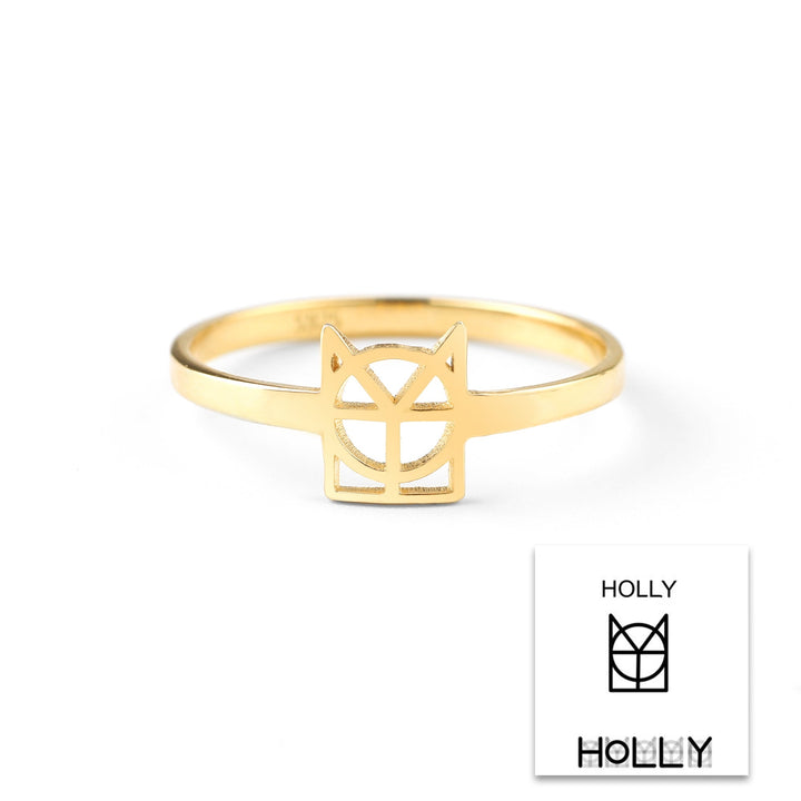 Bague à monogramme avec prénom