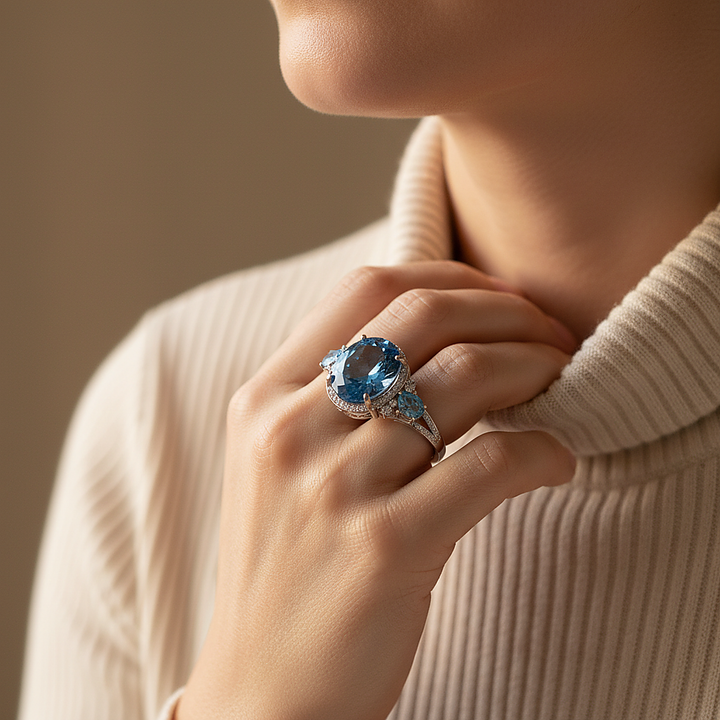 Prsten Halcyon Crystal