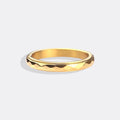 Zierlicher gehämmerter Band-Dreh-Fidget-Ring