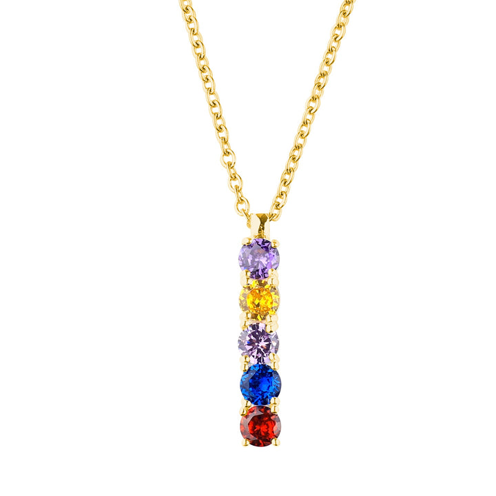 Collana con pietra portafortuna di famiglia