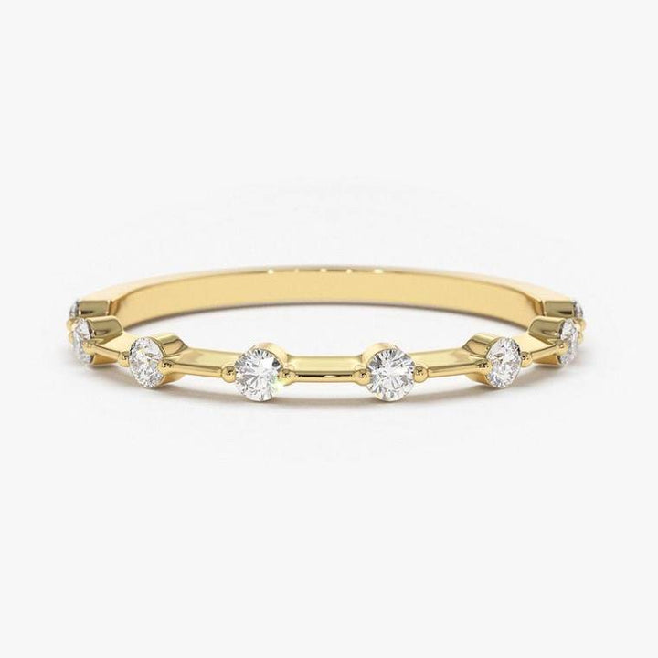 Ultra Thin Floating Eternity Ring