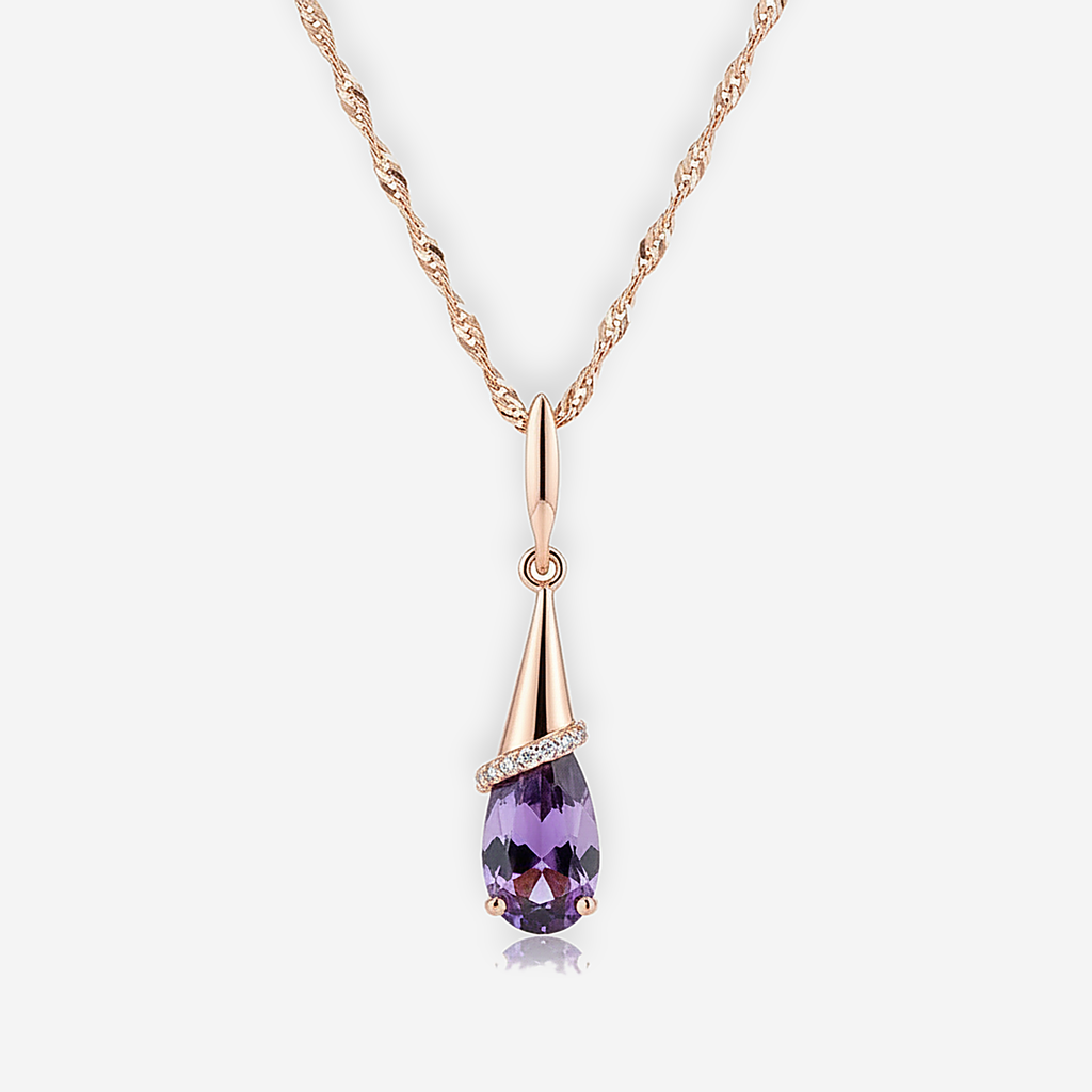 Collar Beatrice de cristal