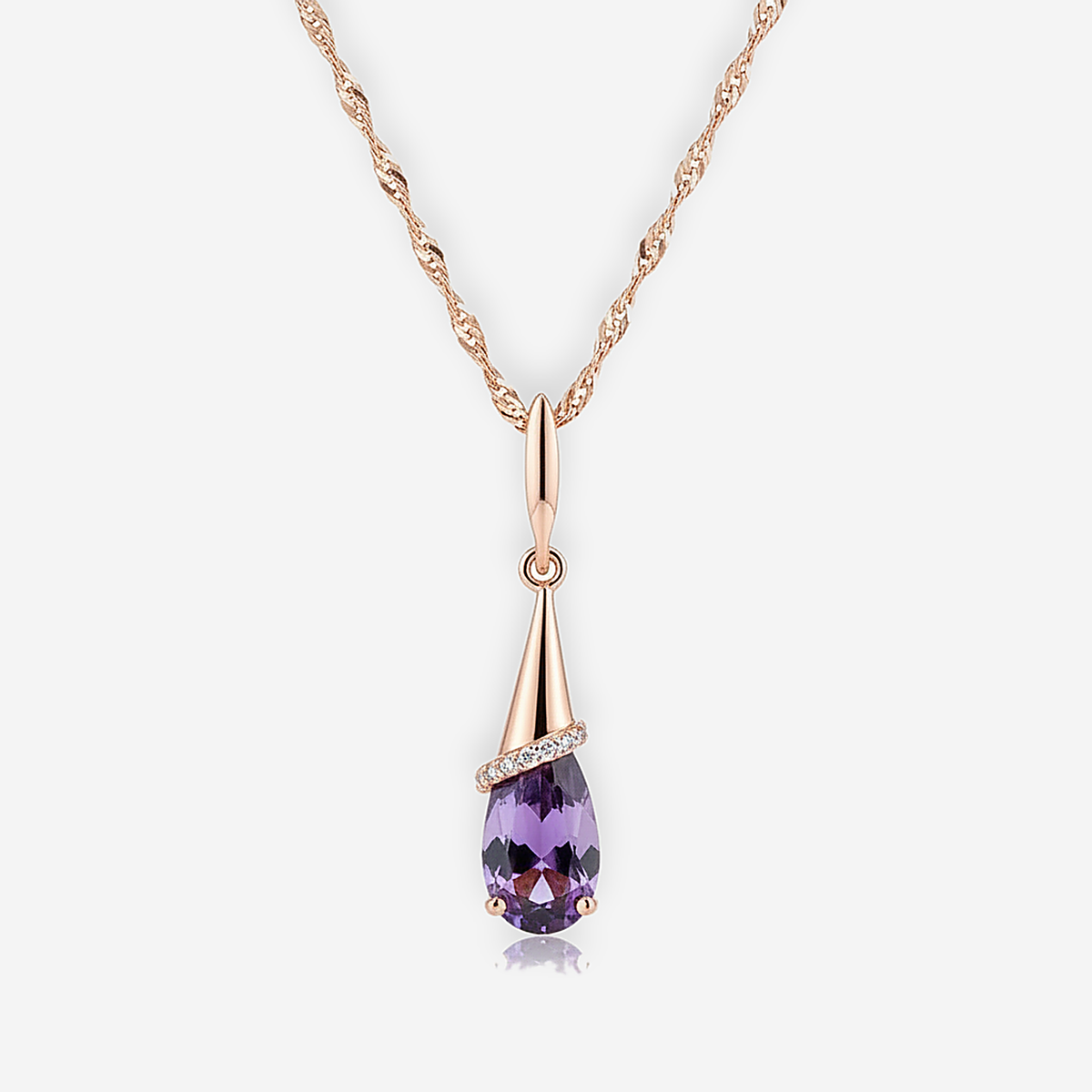 Collar Beatrice de cristal