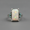 Bague Celestine en opale