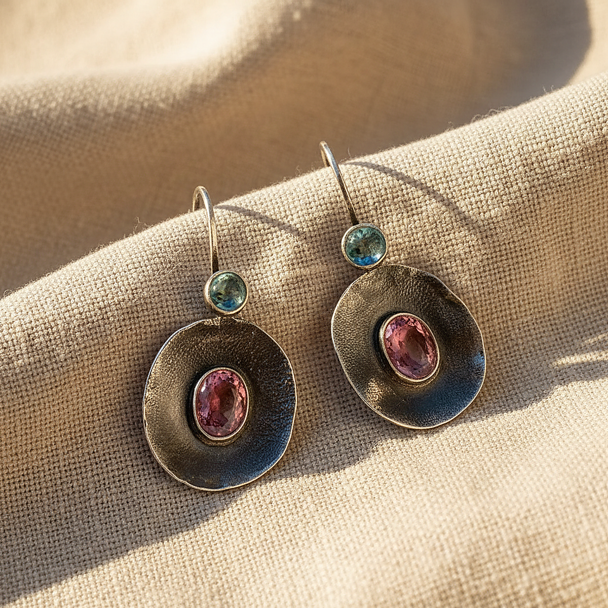 Boucles d’oreilles Maelys en argent