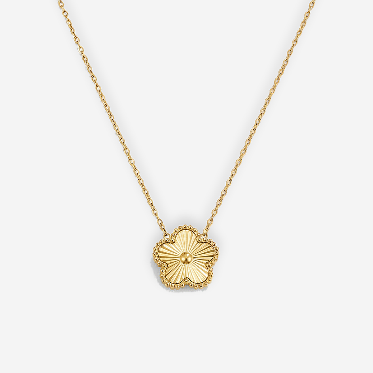 Clover Gold Necklace