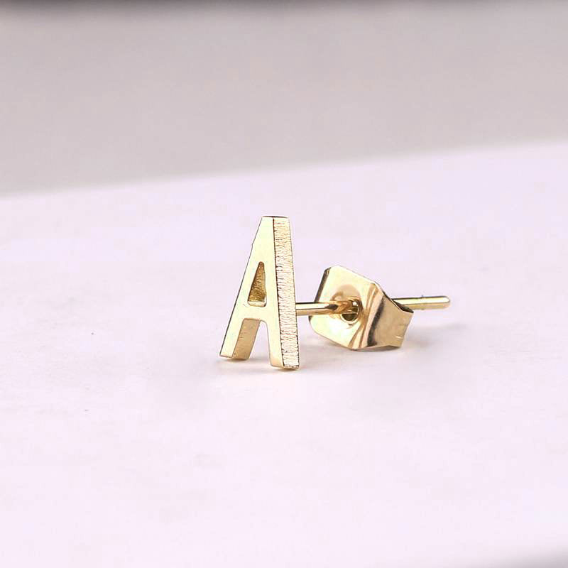 The Skinny Initial Earrings