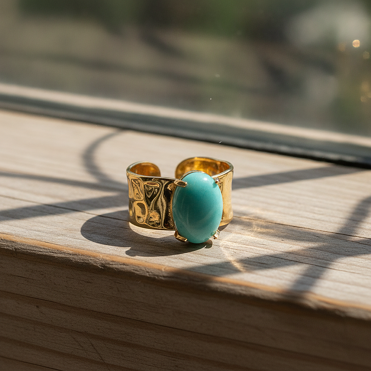 Kirschroter Ring