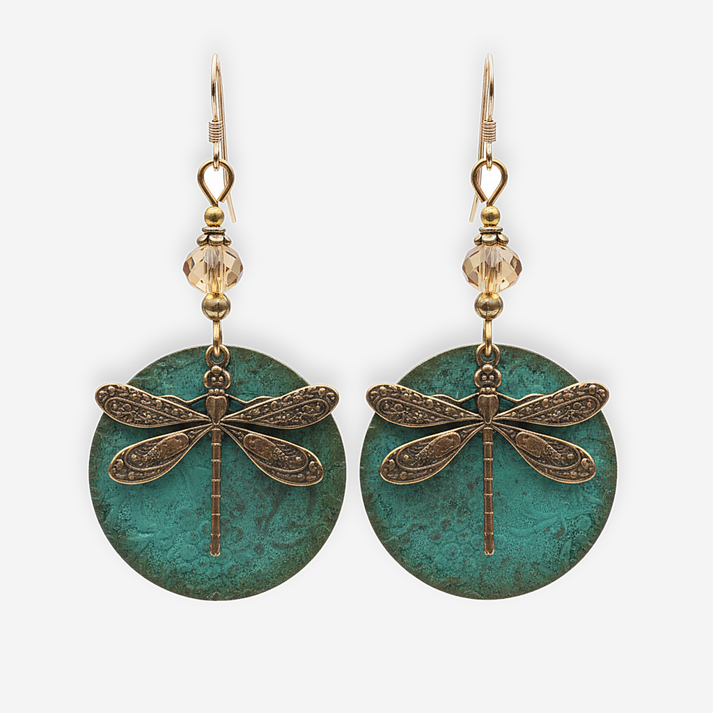 Pendientes Willa dorados