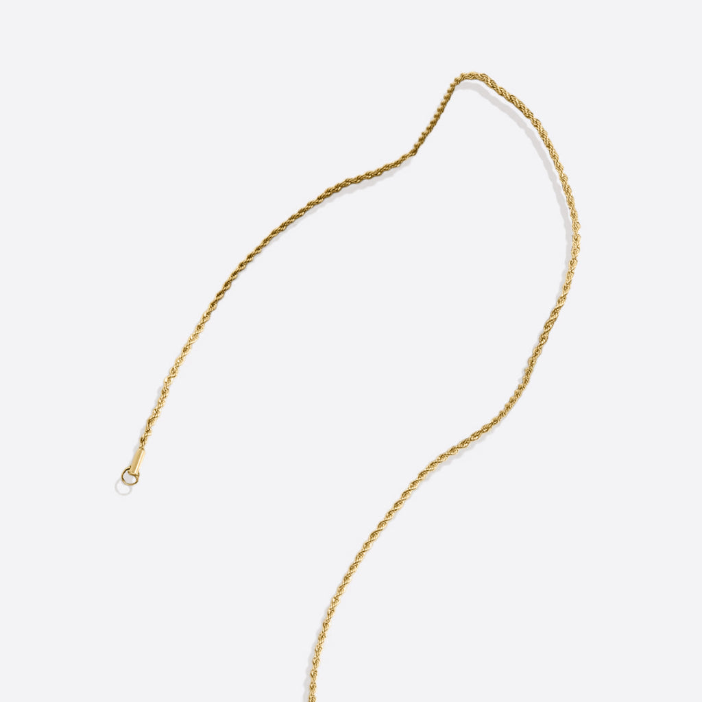 Ogrlica z vrvico 2 mm