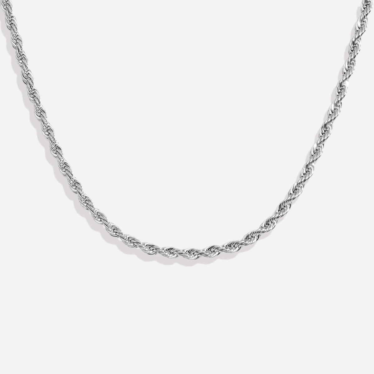 2mm koordketting halsketting
