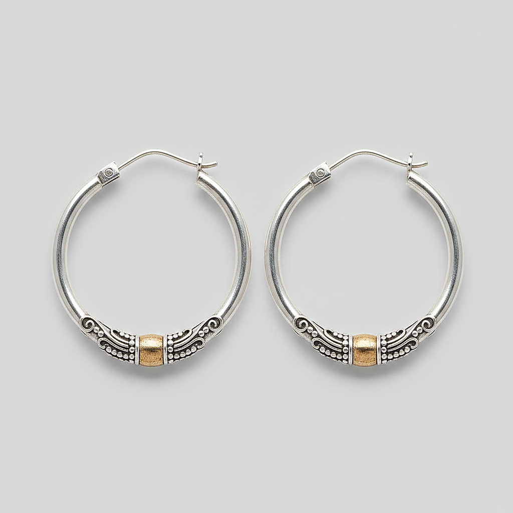 Orecchini Sylvie color argento