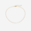 Bianca White Bead Necklace