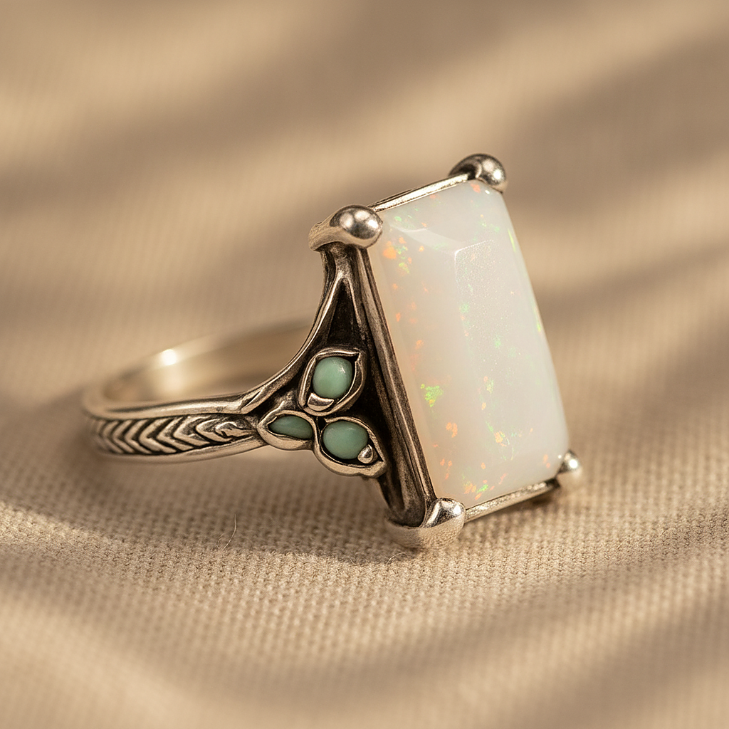 Bague Celestine en opale