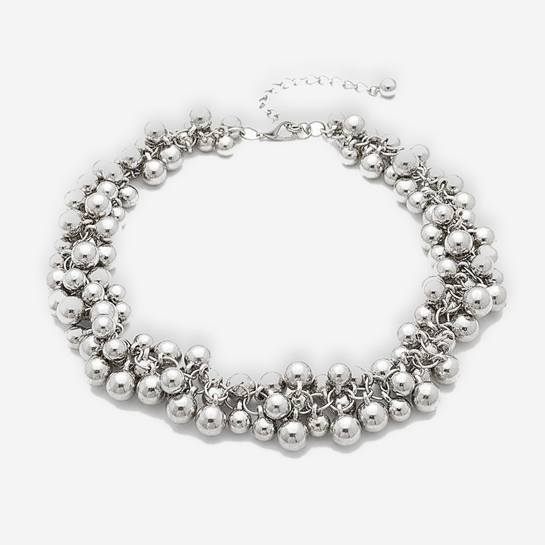 Doria Silver Necklace