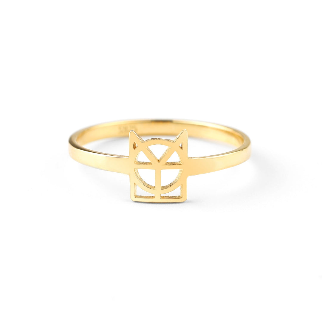 Bague à monogramme avec prénom