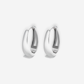 Valentina Silver Hoops