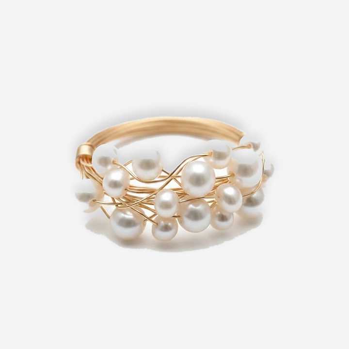 Anello Sidonie con perla