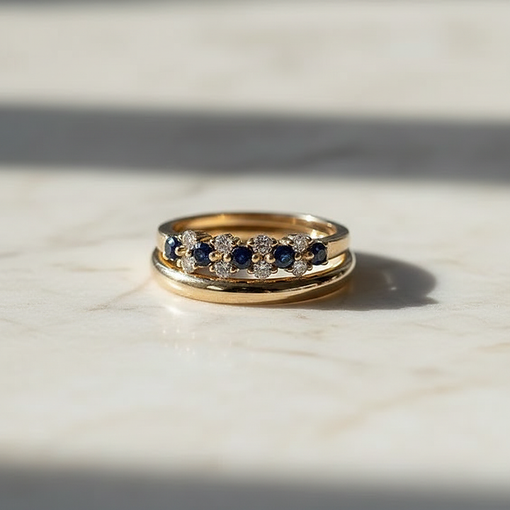 Anillo Rhea de zirconia