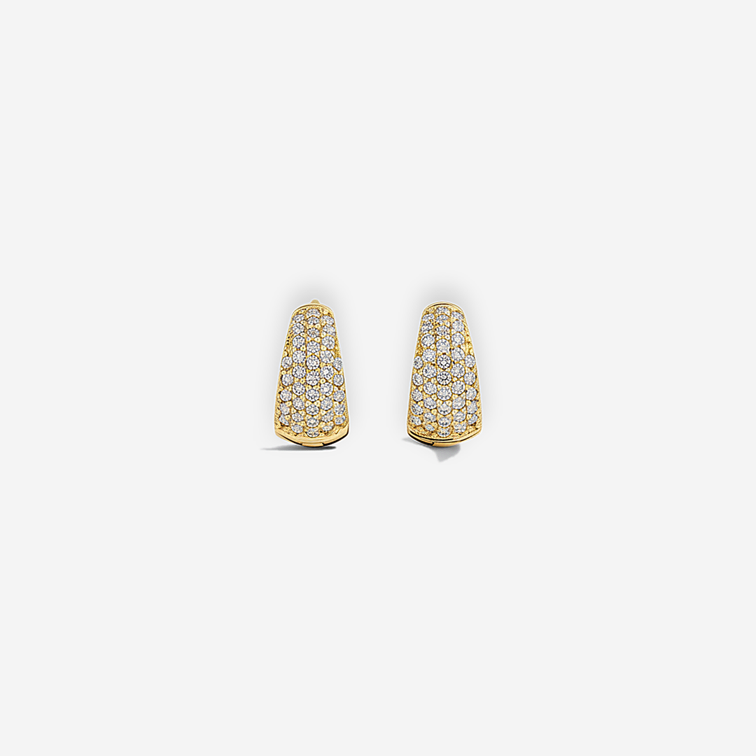 Seraphine Gold Hoop Earrings