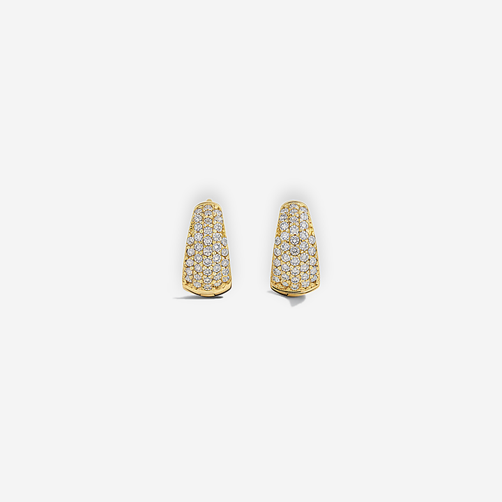 Seraphine Gold Hoop Earrings