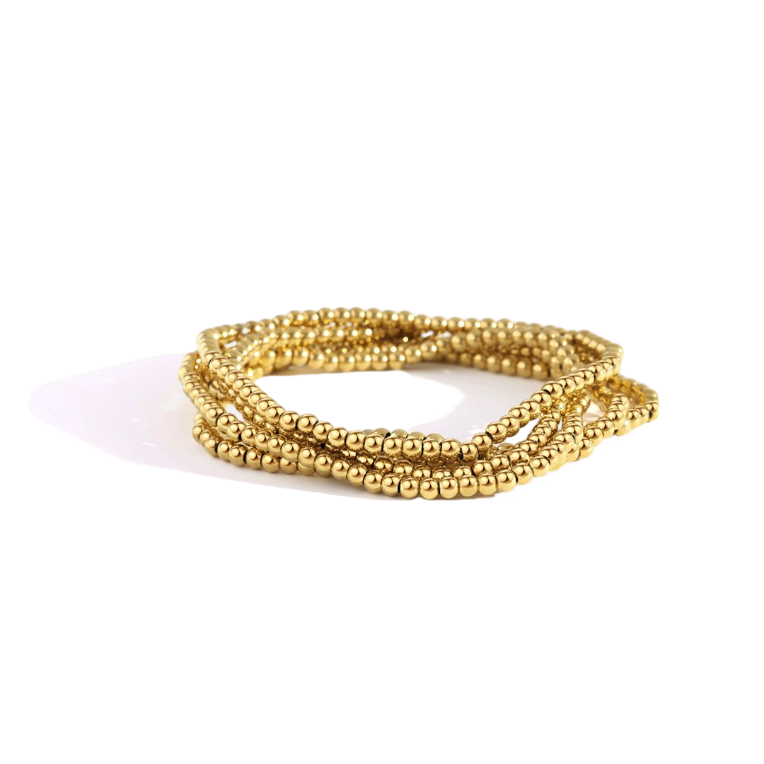 3mm kralenarmband stapelset