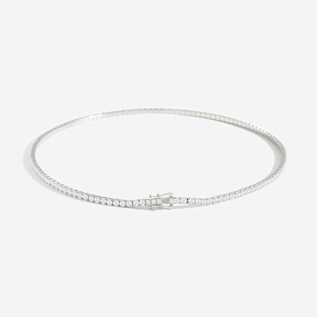 3mm Tennis Necklace