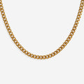 Collier chaîne cubaine 3 mm