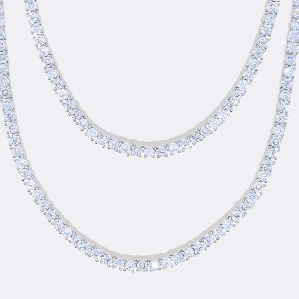 3mm Tennis Necklace