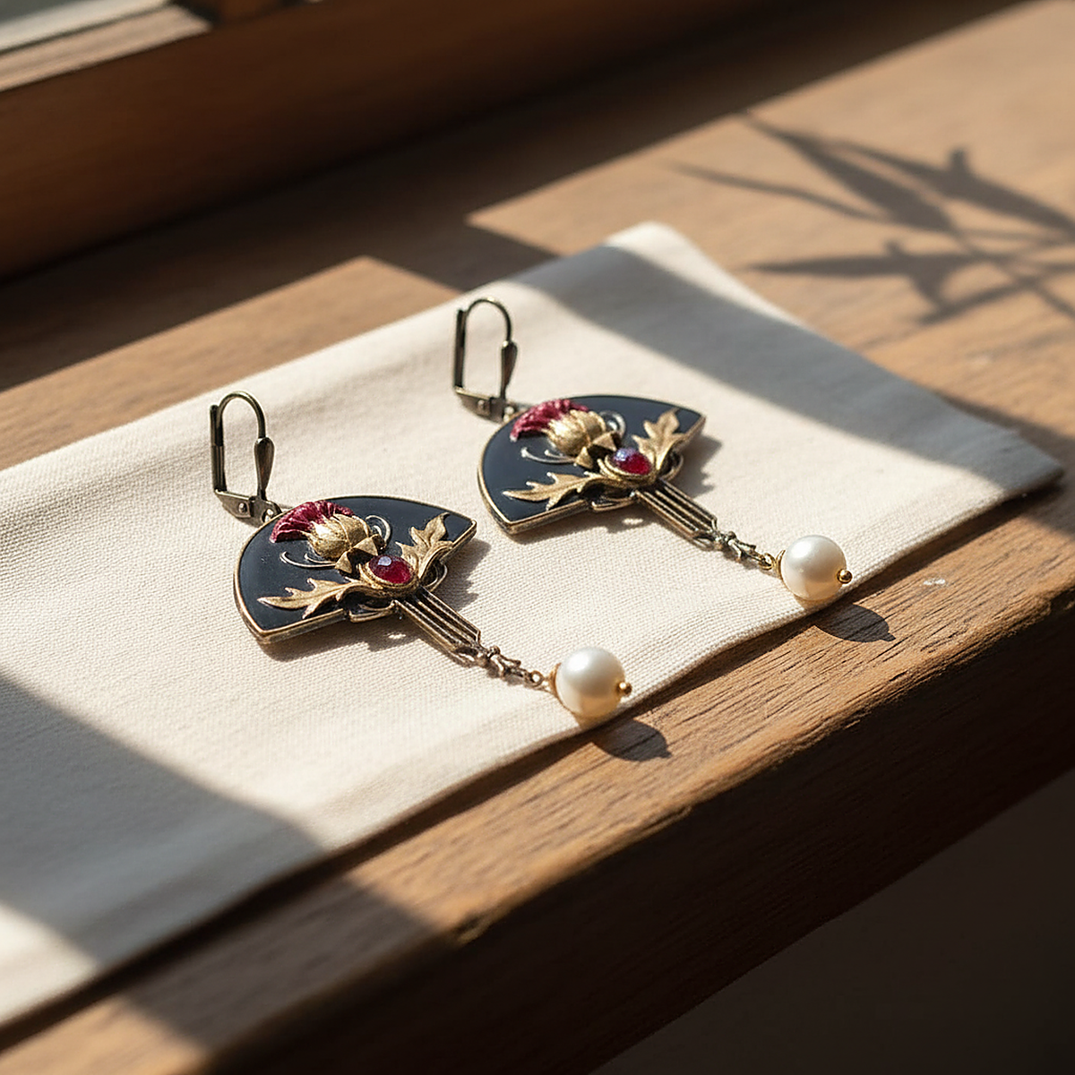 Mireille Pearl Earrings