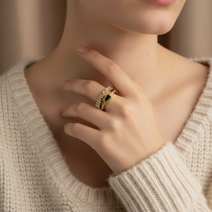 Oceane Crystal Ring