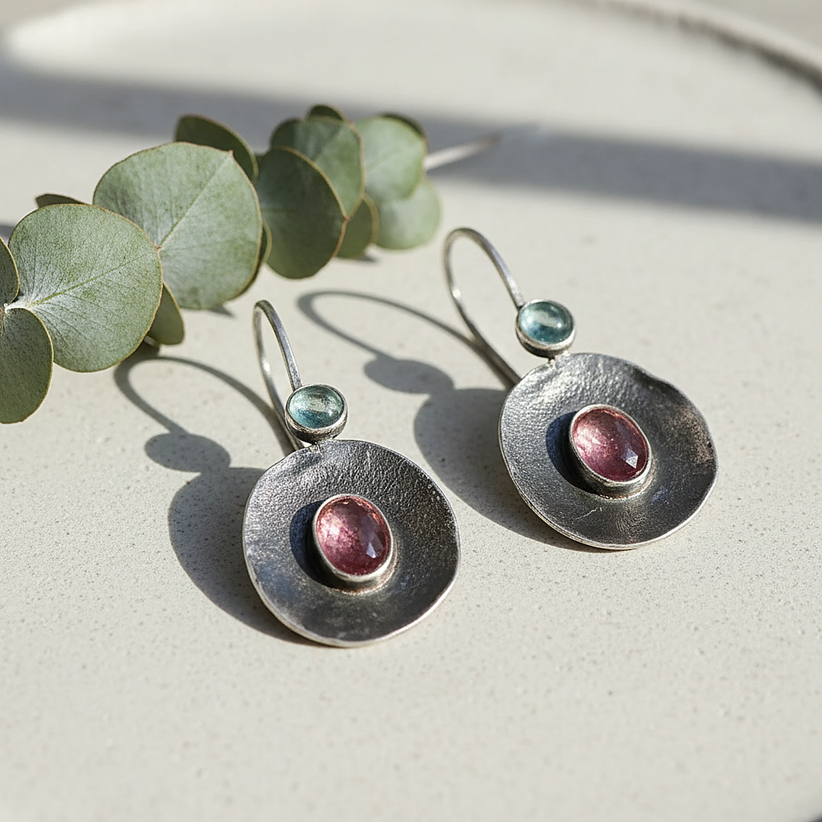 Boucles d’oreilles Maelys en argent