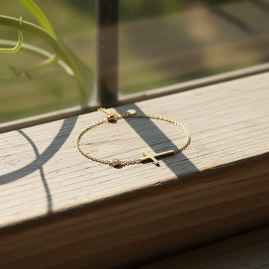 Pulsera Honorine dorada