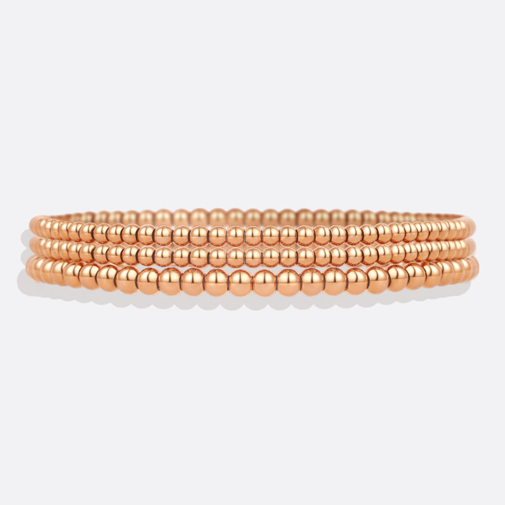 Conjunto de pulseras apilables con cuentas 433