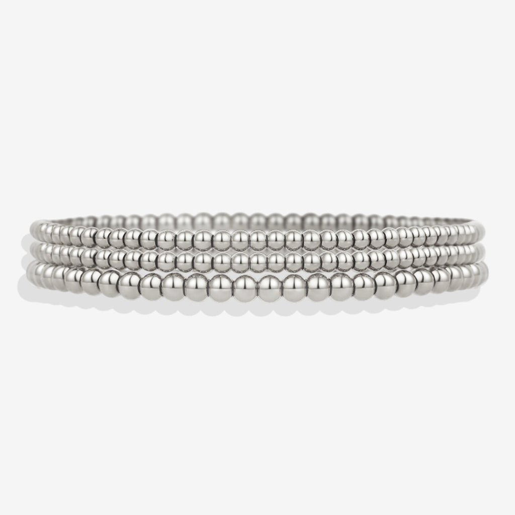 Conjunto de pulseras apilables con cuentas 433