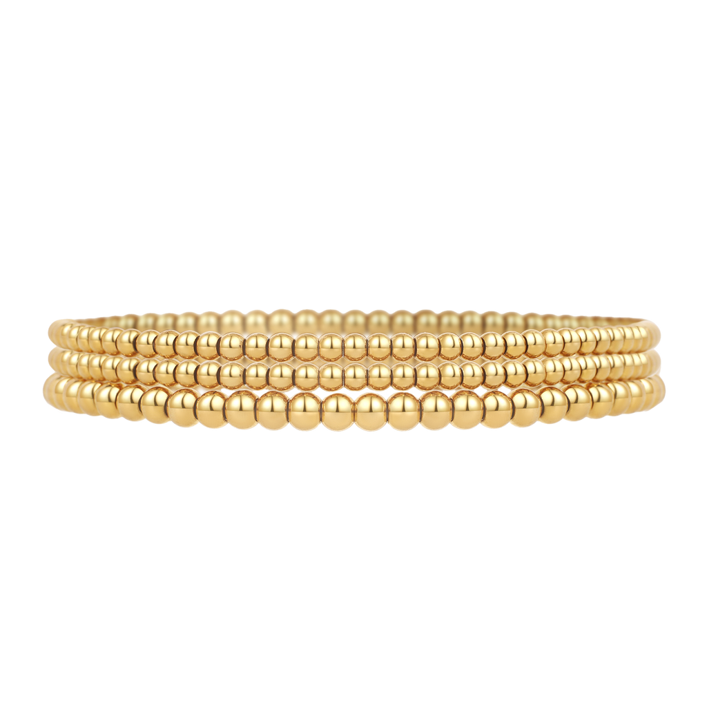 Conjunto de pulseras apilables con cuentas 433