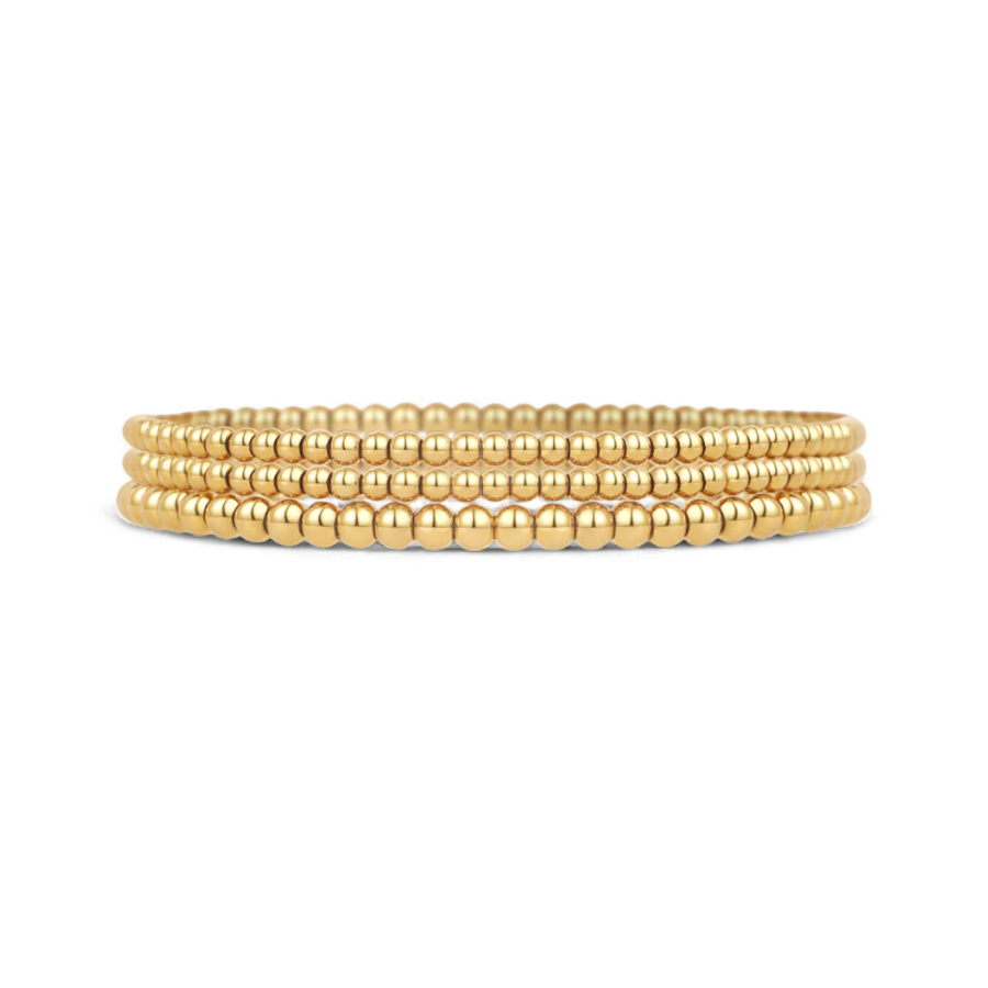 Conjunto de pulseras apilables con cuentas 433