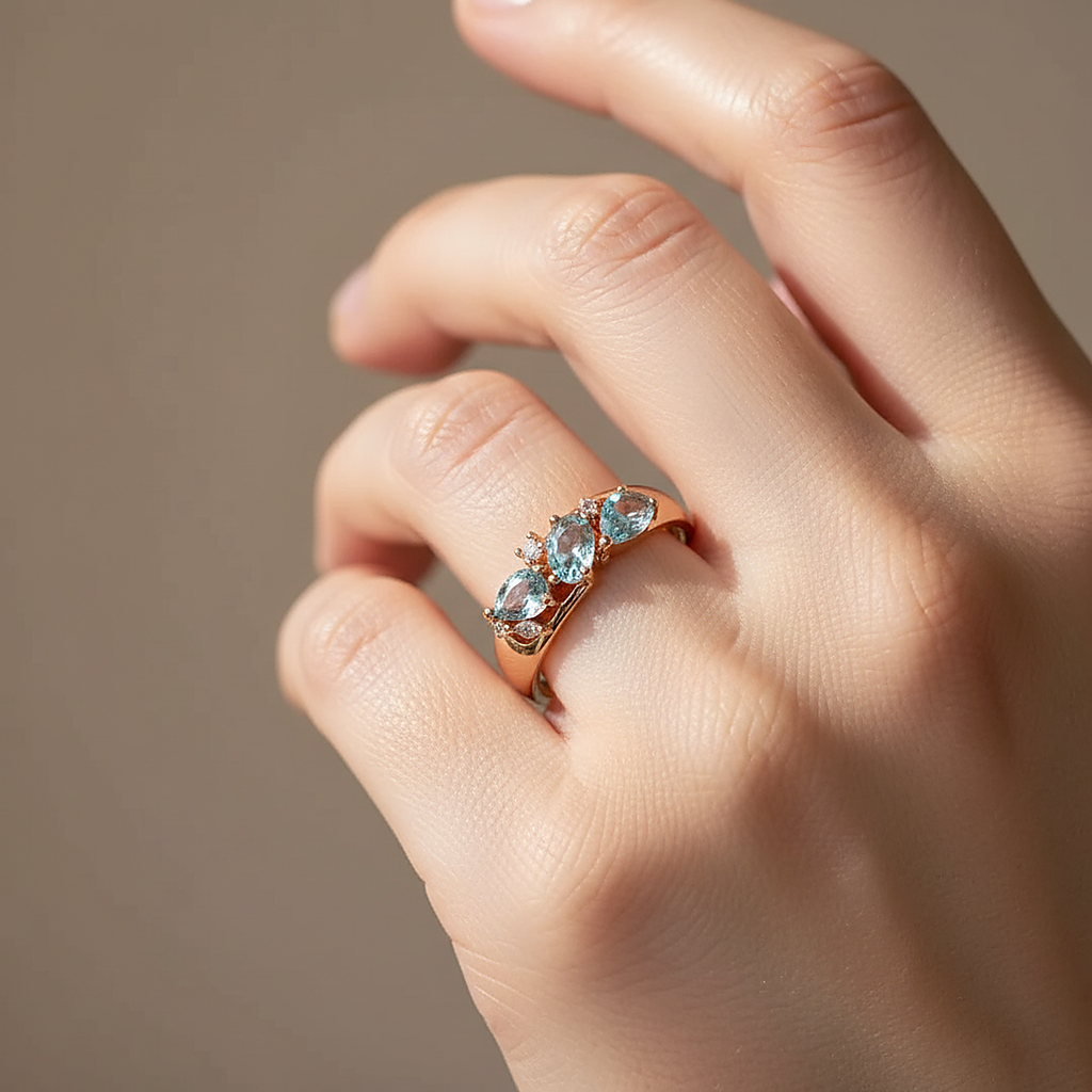 Aurore-Zirkonia-Ring