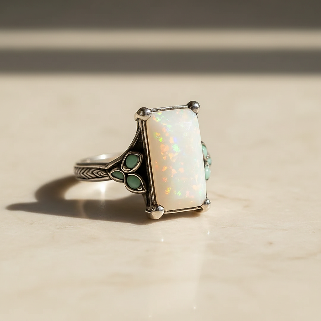 Bague Celestine en opale