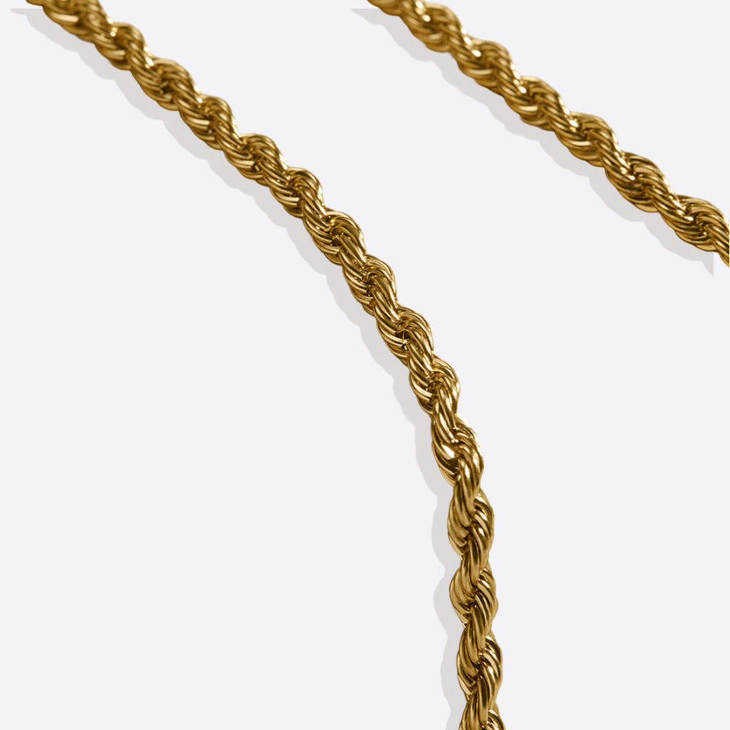 4mm Rope Chain Necklace