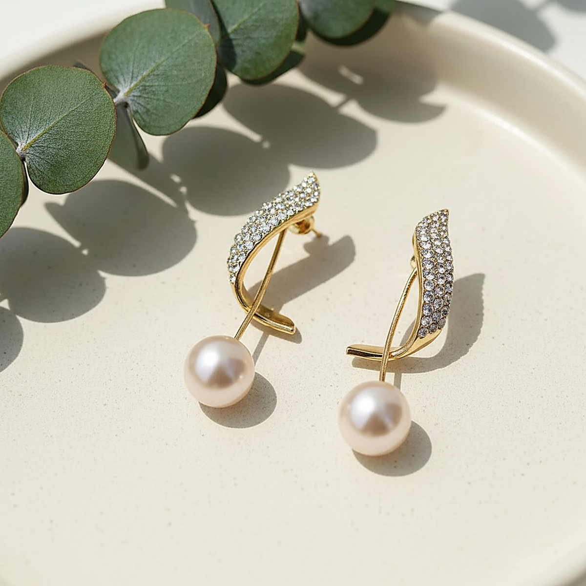 Nadia Pearl Earrings